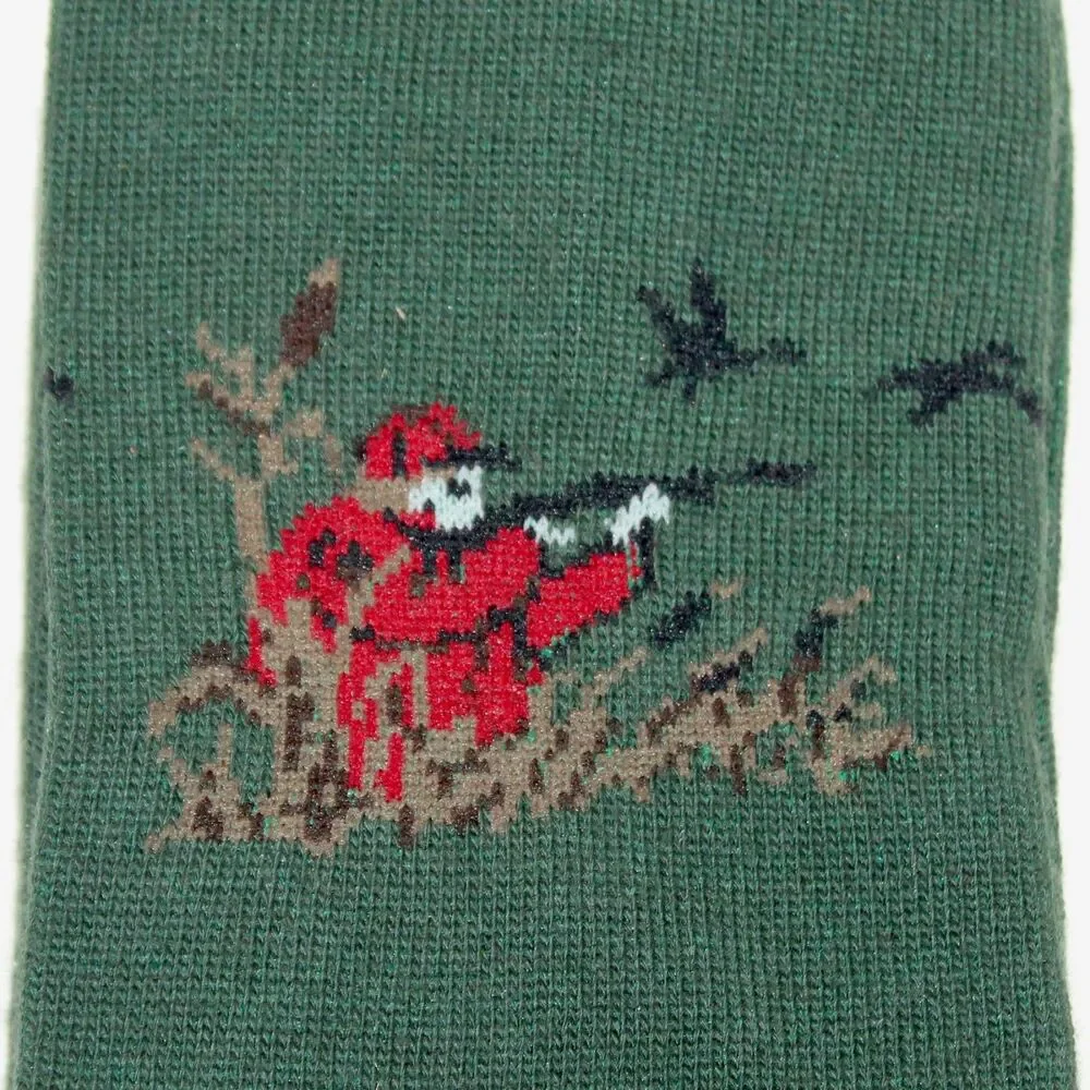 Duck Head socks 1 Pair Hunter green men size 10 - 13 NEW USA
